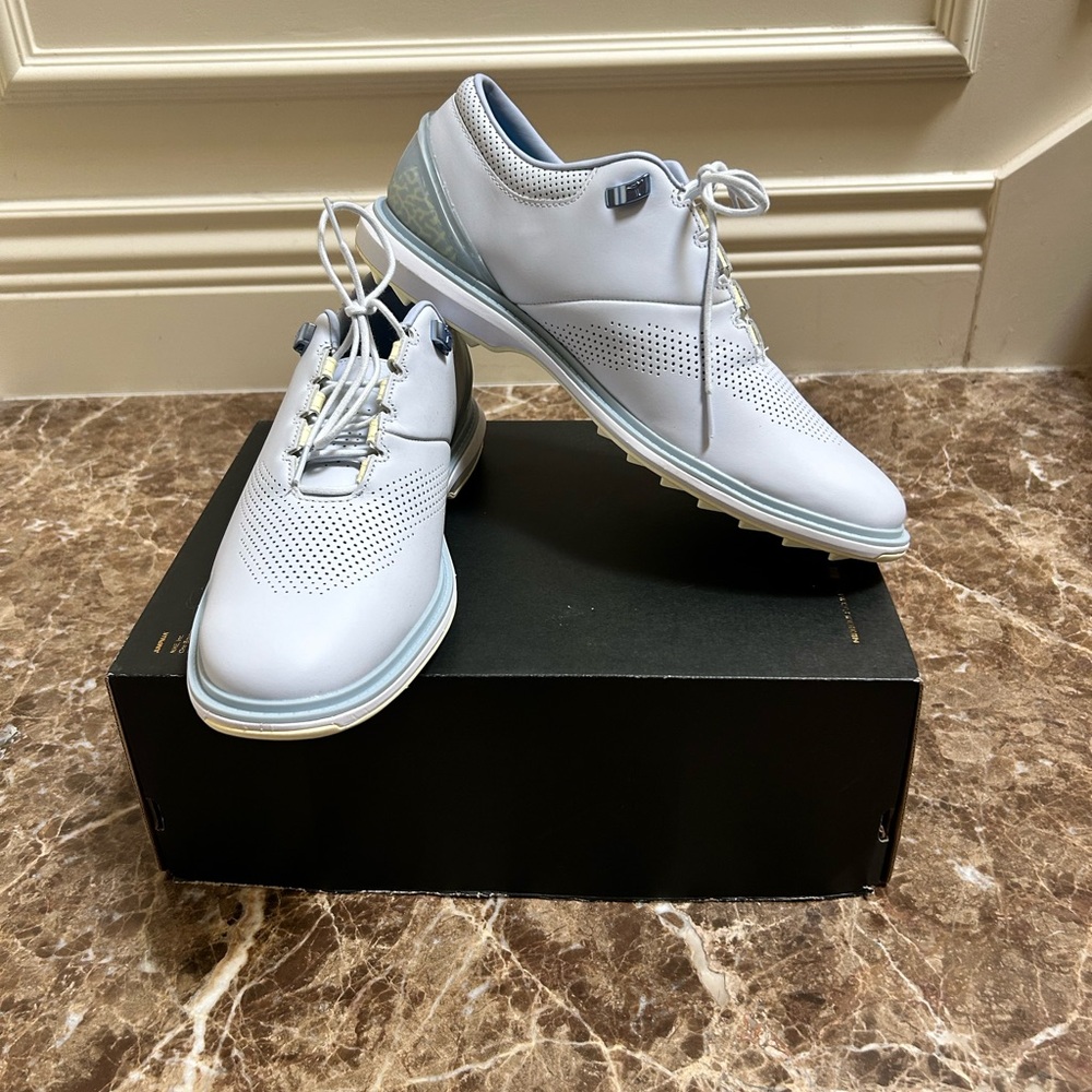 Nike Jordan ADG 4 Golf Shoes - Grey/Blue